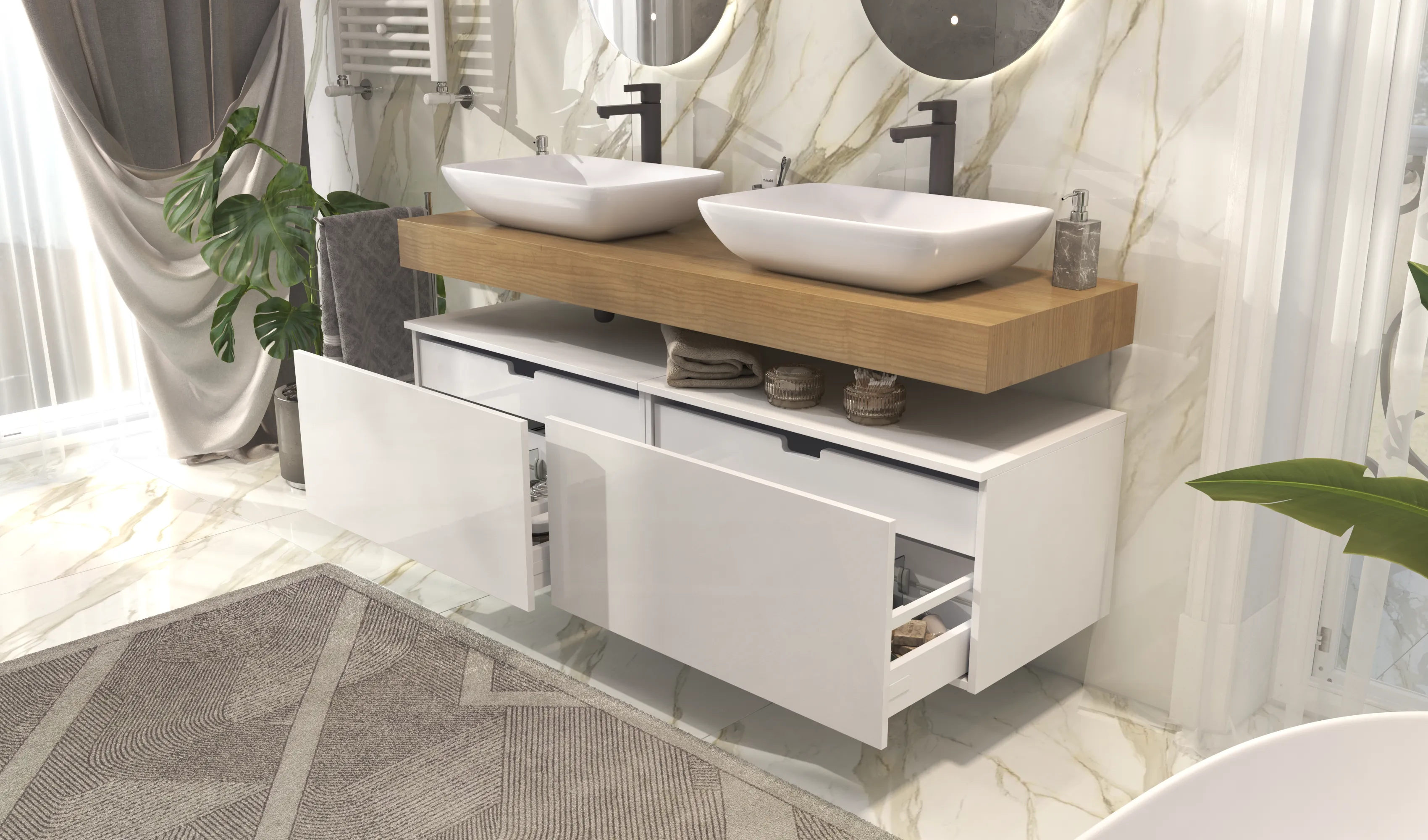Столешница Velvex Unit 160, дуб французский (st.UNI.160-67)