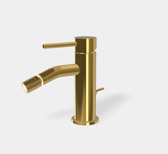 Смеситель для биде Fima Carlo Frattini Spillo Up, золото (F3032XSOR.2)