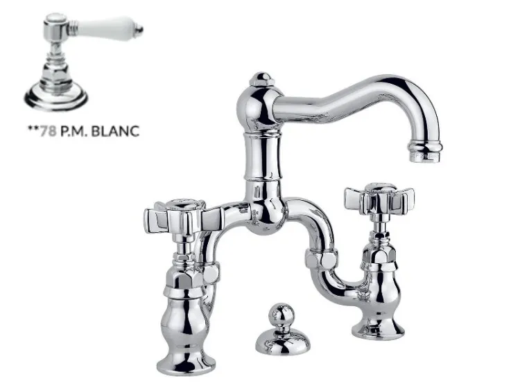 Смеситель для раковины Nicolazzi P.Mont Blanc, Bronzed Plated (1419 BZ 78)