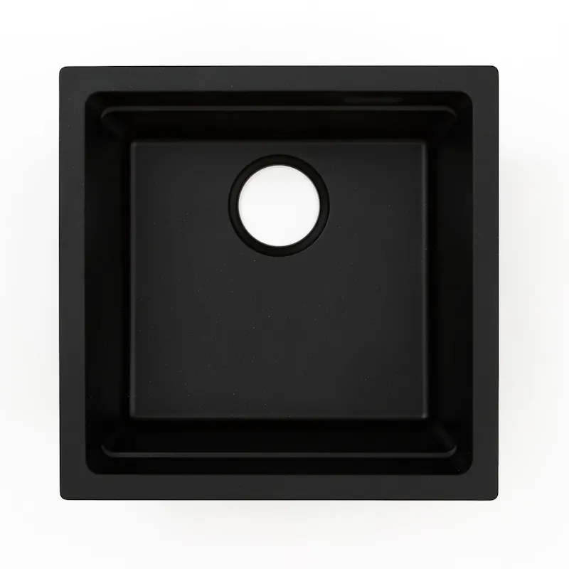 Кухонная мойка Grandex Aqua Comfort 500105, черный металлик