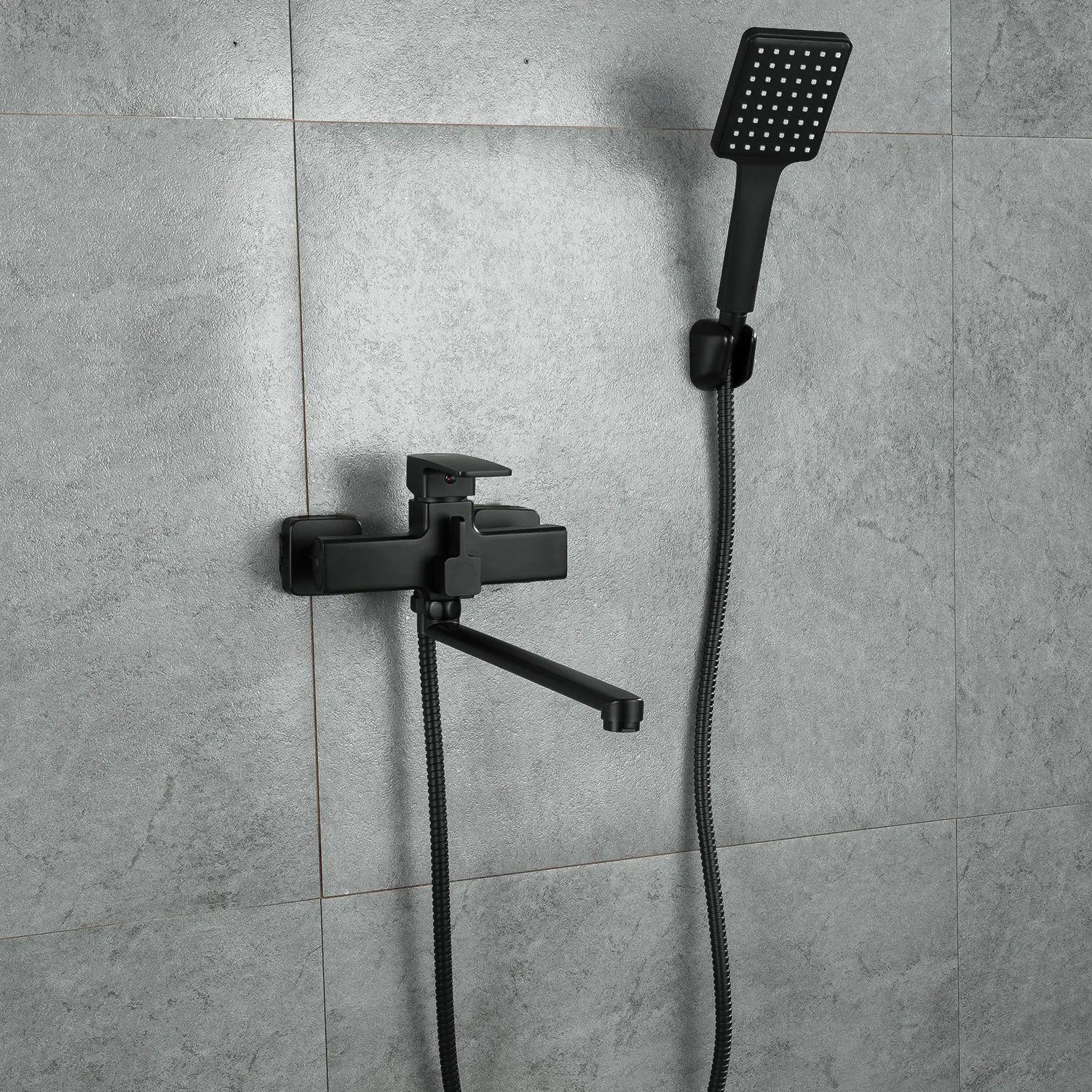 Смеситель для ванны FRUD R22152, черный