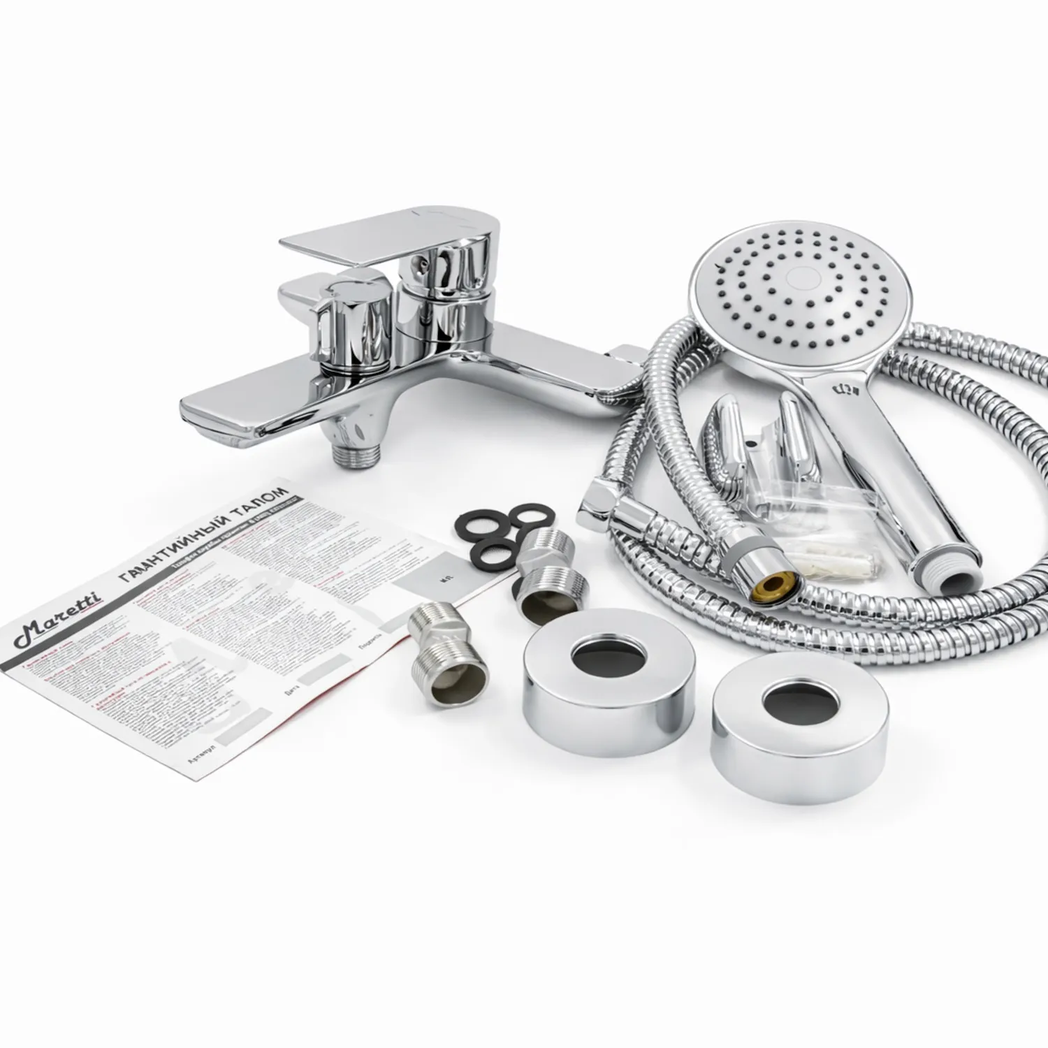 Смеситель для ванны Maretti Ritta RI22RF505, хром