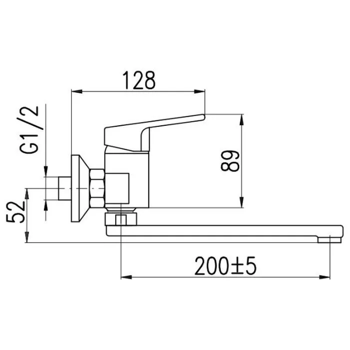 Смеситель универсальный Rav Slezak Colorado CO101.5/23BC