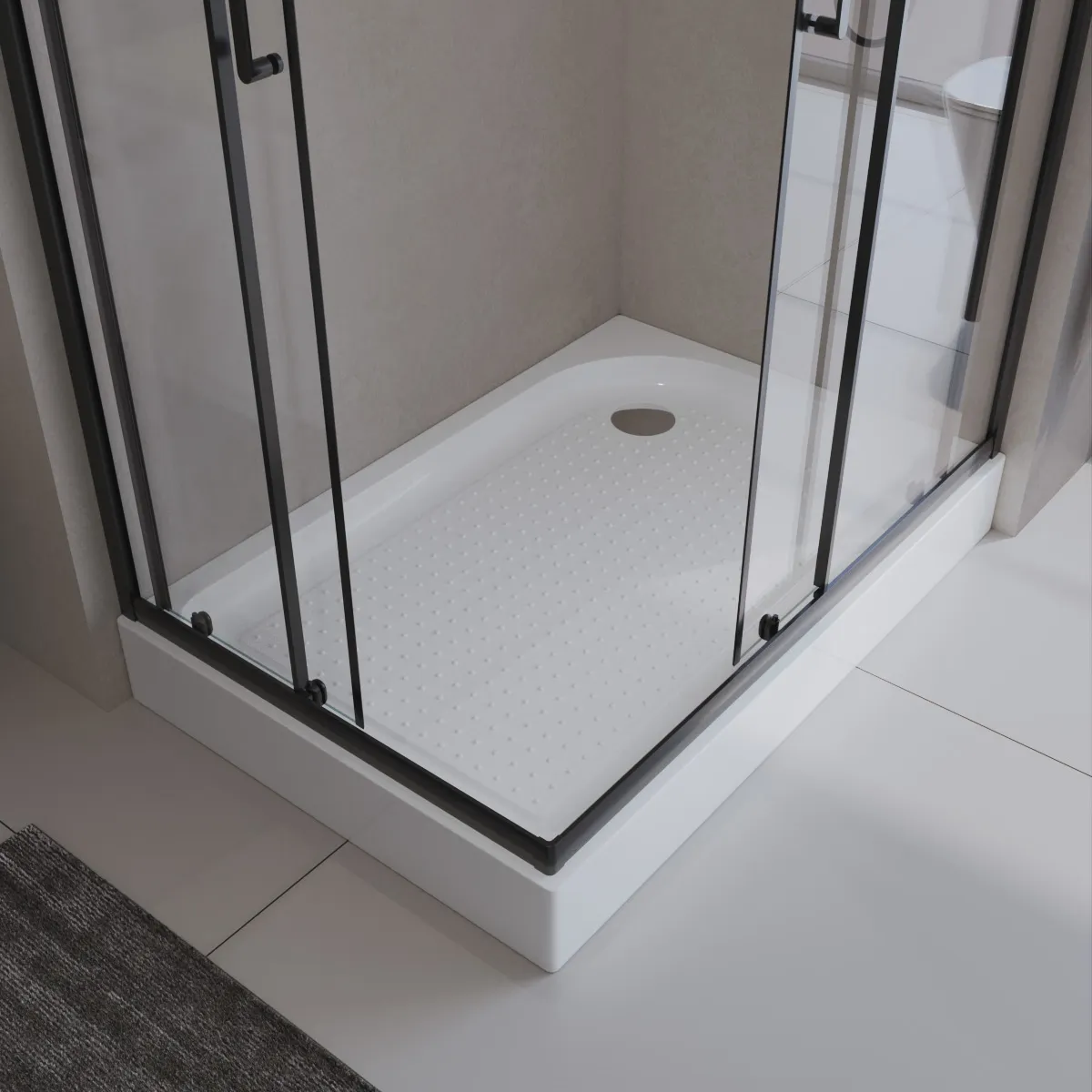 Акриловый поддон BelBagno 1200х800 мм, белый (TRAY-BB-AH-120/80-15-W-L)