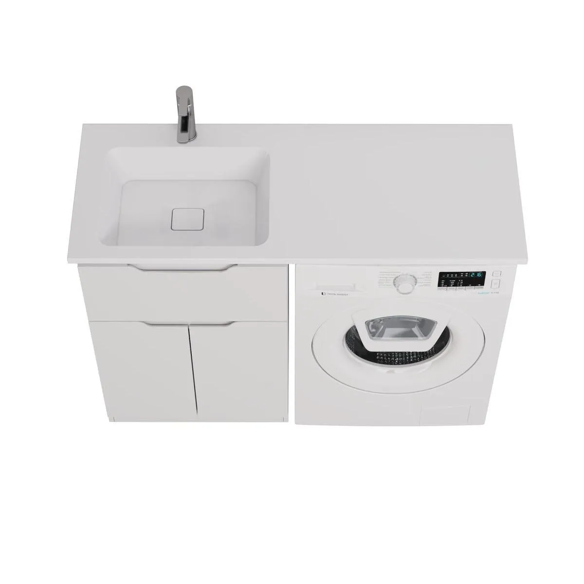 Тумба под раковину напольная Dreja Vega 60 см, белый