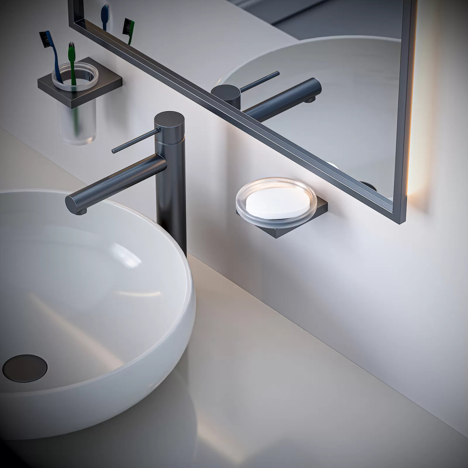 Мыльница Timo Petruma черное золото (15221/18)