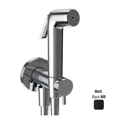 Гигиенический душ Almar Shut Off, черный матовый (E152001.MB)