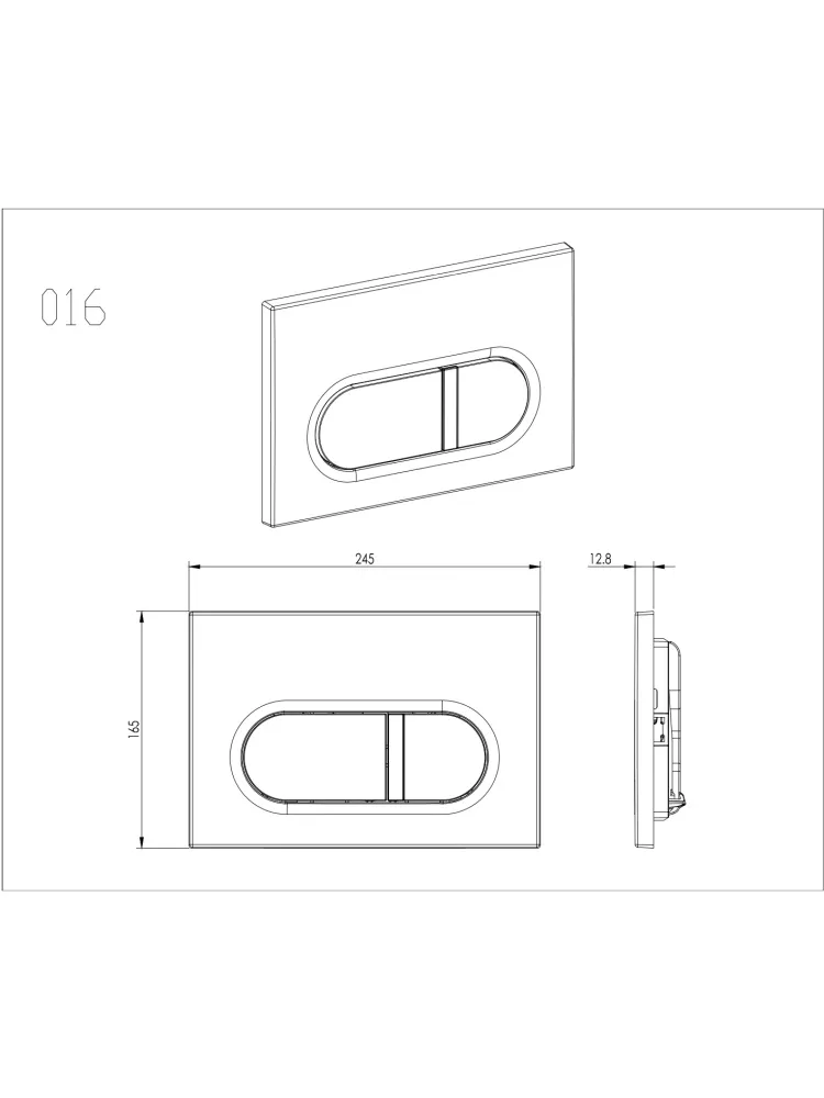 SET AQUATEK ЕВРОПА-050 4в1 (рама AQUATEK INS-0000025 +крепление KKI-0000002 +кнопка KDI-0000050 +унитаз AQ1901-00 +тонкое сиденье sc)
