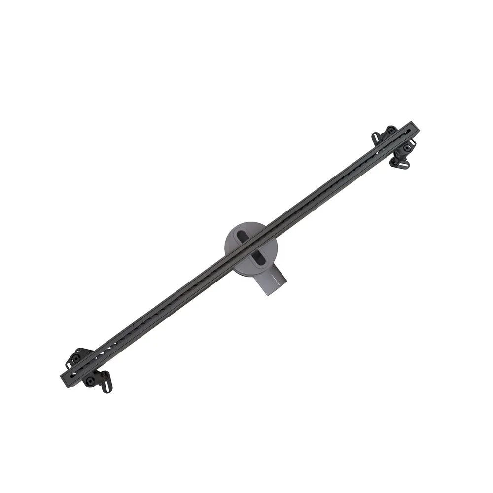 Душевой трап линейный (щелевой) Knotlor SDRS0800GM, вороненая сталь