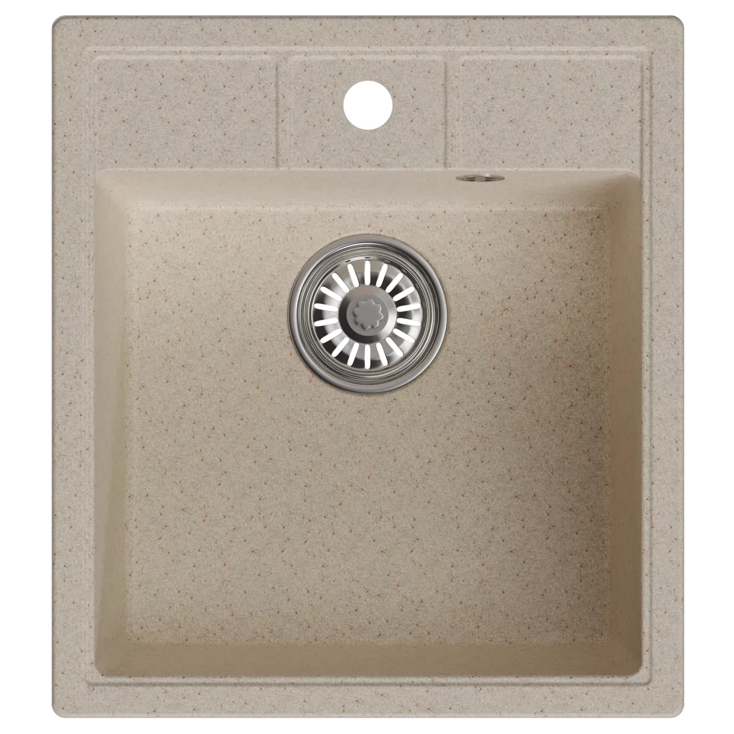 Мойка MIXLINE ML-GM28 бежевая (328)  450*500*190мм NEW (552180)