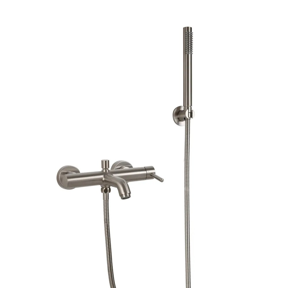 Смеситель для ванны FILARETE Roun FL2120NK, никель