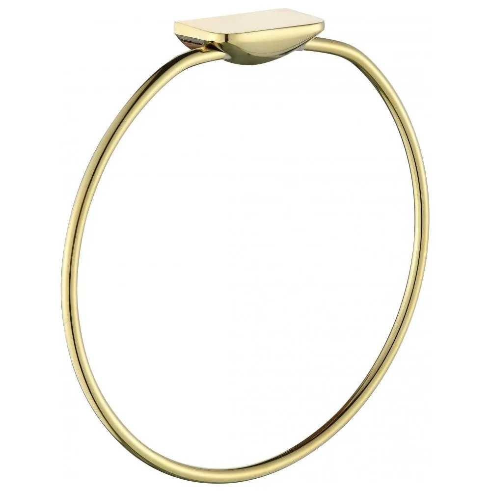 Кольцо для полотенец Grocenberg AC0063GO, золото