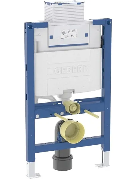 111.003.00.2 Инсталляция Geberit Duofix для подвесного унитаза, 82 см, со смывным бачком скрытого монтажа Omega 12 см