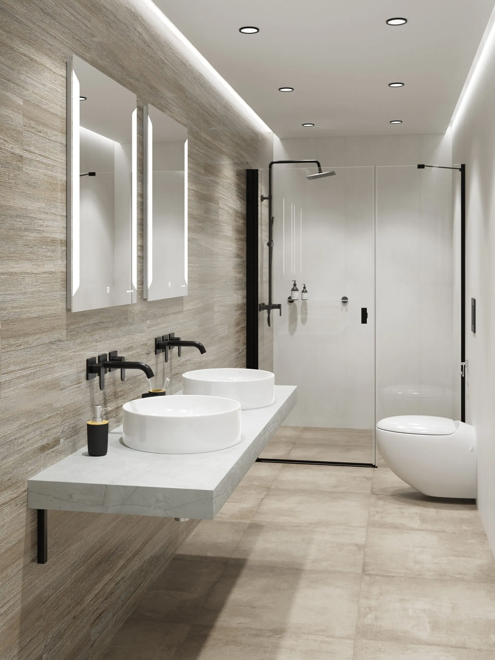 BEST SLIM Умывальник накладной 40 см Белый S1 (WB.CT/Best/40-N.Slim/WHT.G/S1)