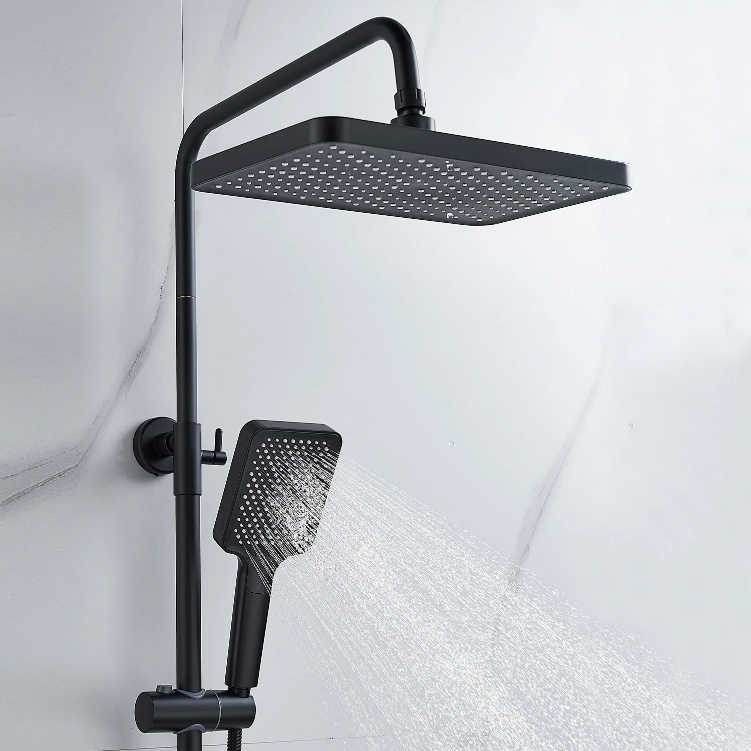 Душевая система Raffine F3699H, черный