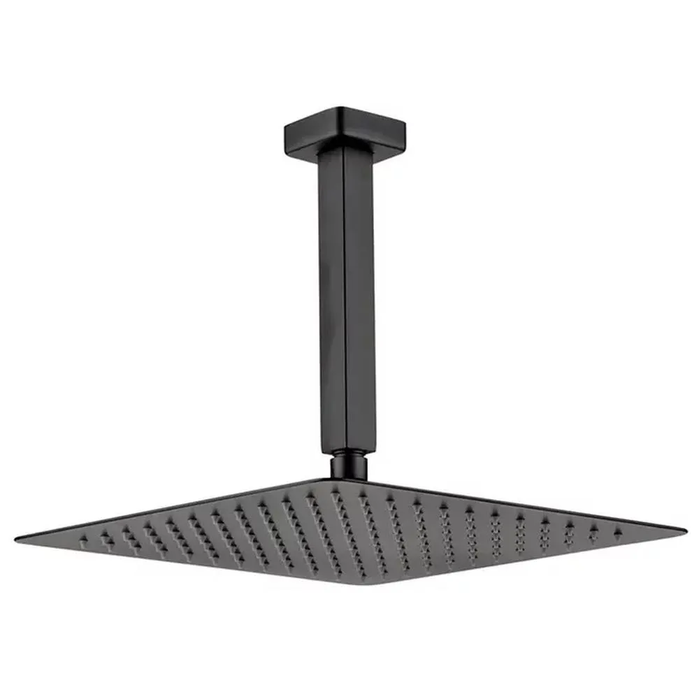 Душевая система встраиваемая (без излива) Grocenberg GB5089BL-4, черный