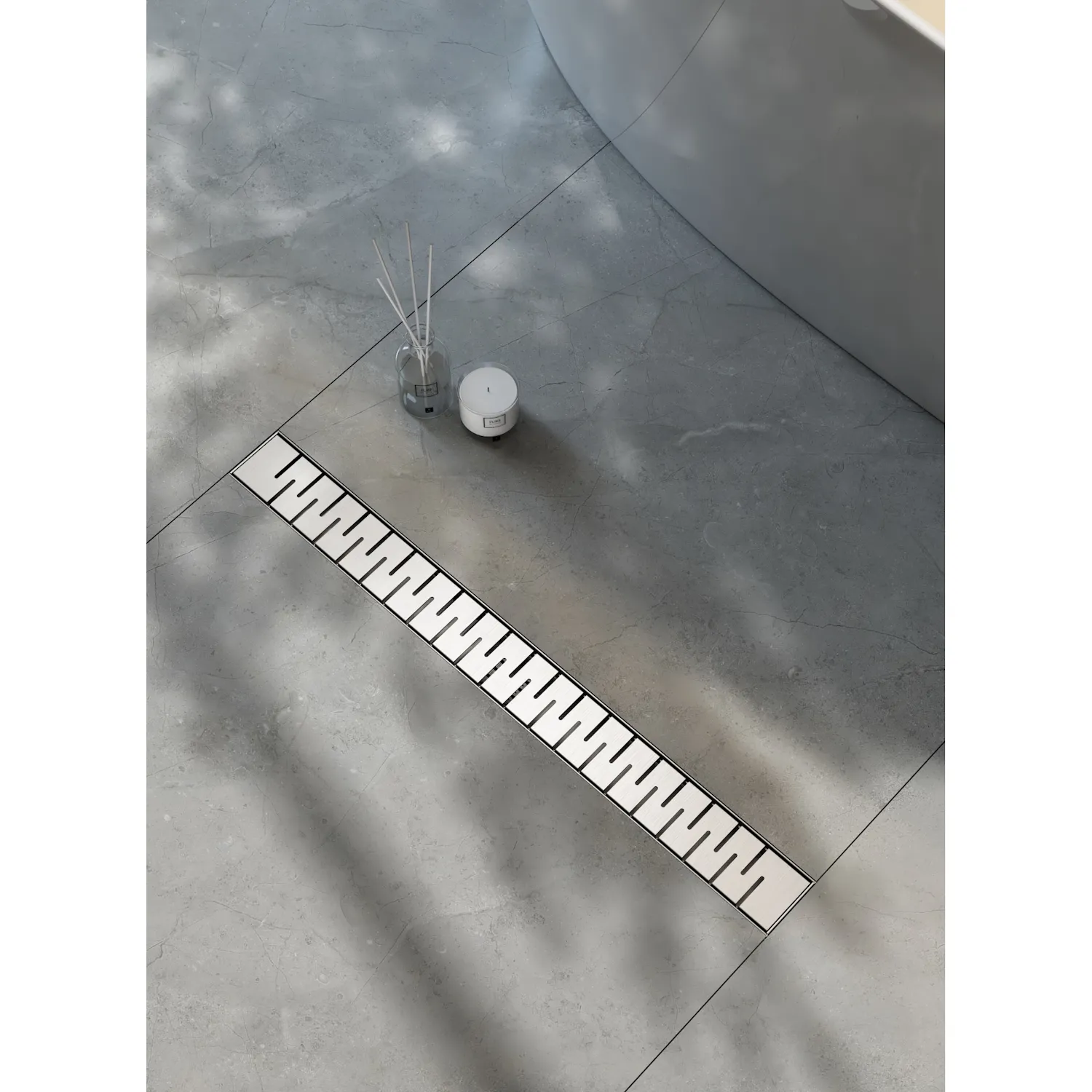 Трап RAGLO для душа 70*600мм (поворот.сифон 360°) (R651.60.05)