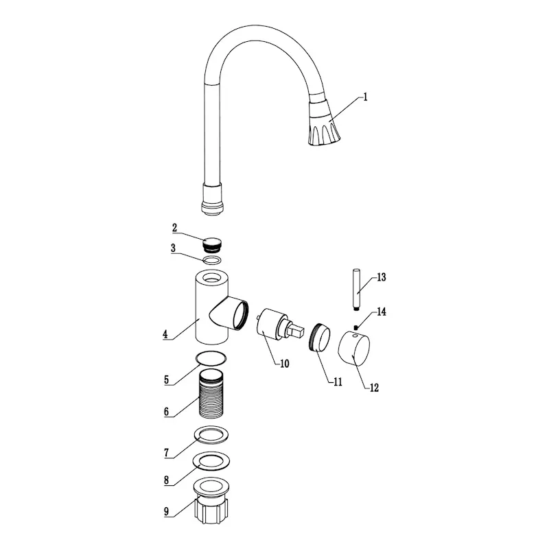 Смеситель для кухни Fmark FS8299H-04
