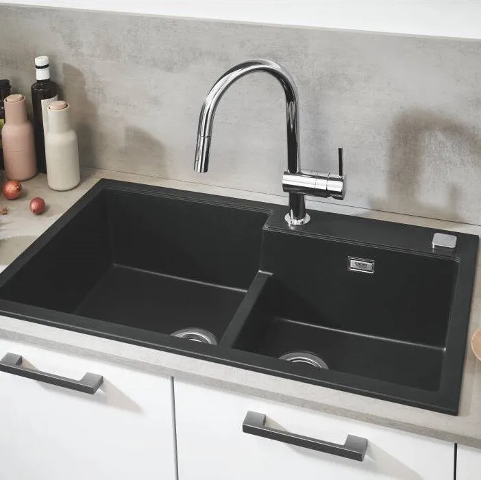 Смеситель для кухни GROHE Minta выдвижной излив, хром (арт. 32321002)