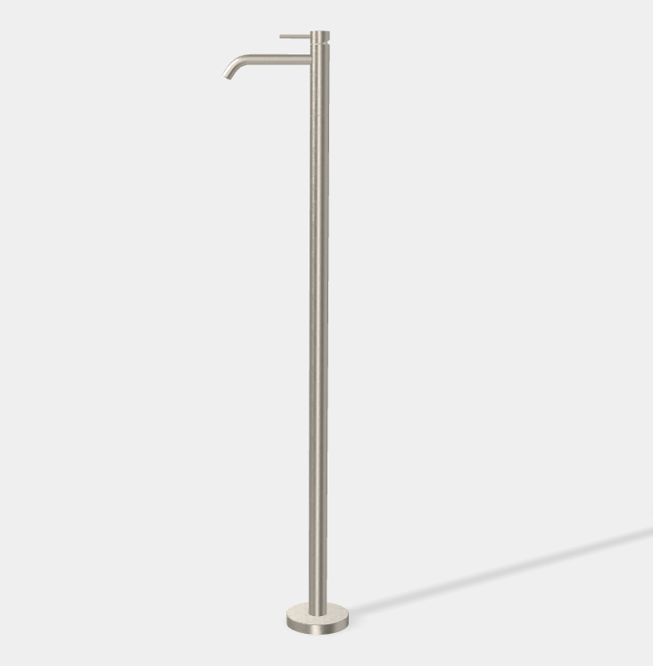 Смеситель для раковины Fima Carlo Frattini Spillo Up, брашированный никель (F3031/PNSN)