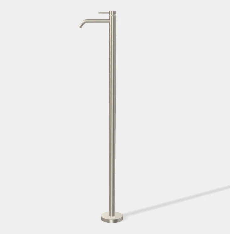 Смеситель для раковины Fima Carlo Frattini Spillo Up, брашированный никель (F3031/PNSN)