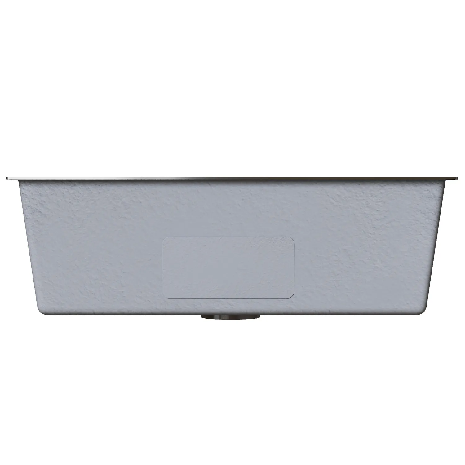 Мойка подст.монтаж MIXLINE ПРО 53х43 (3,0) вып 3 1/2" 22см с сифоном (черный графит НАНО декор) (557734)