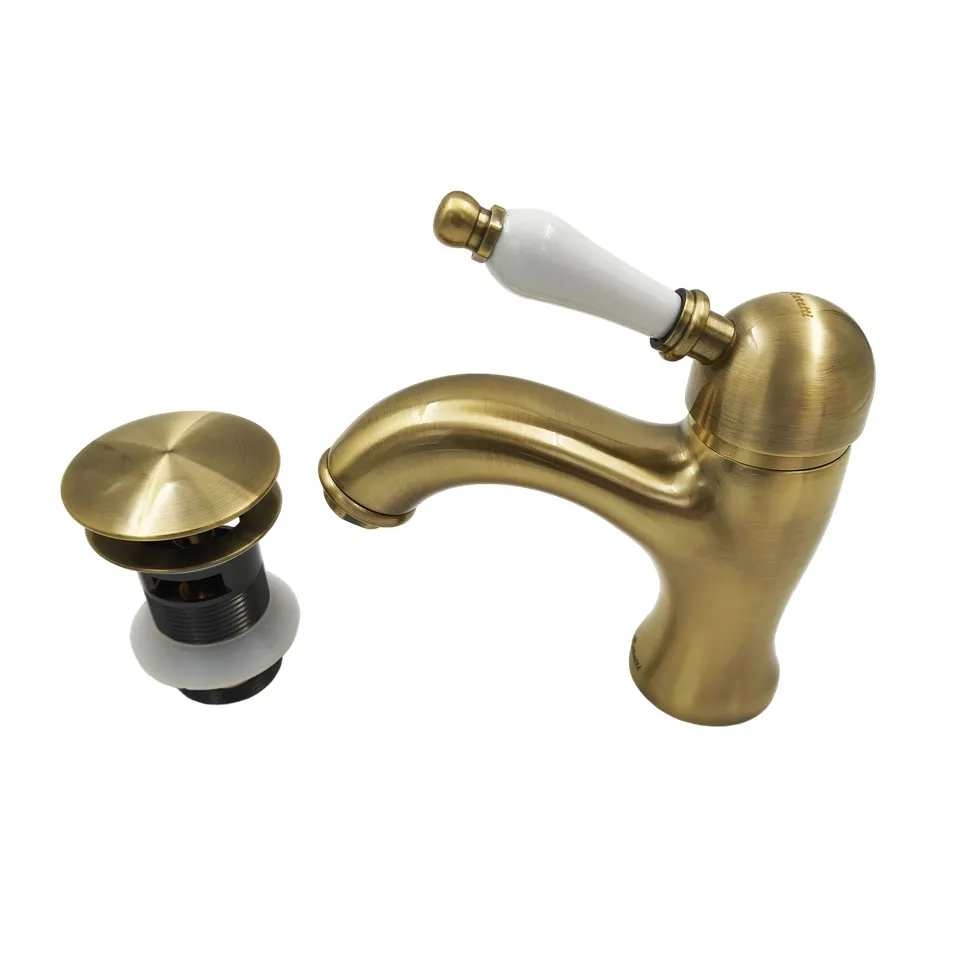 Смеситель для раковины Maretti Avorio AV32RF53, бронза