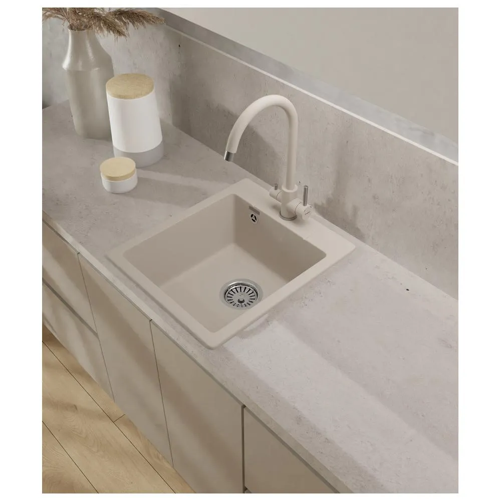 Кухонная мойка GranFest URBAN 242, белый