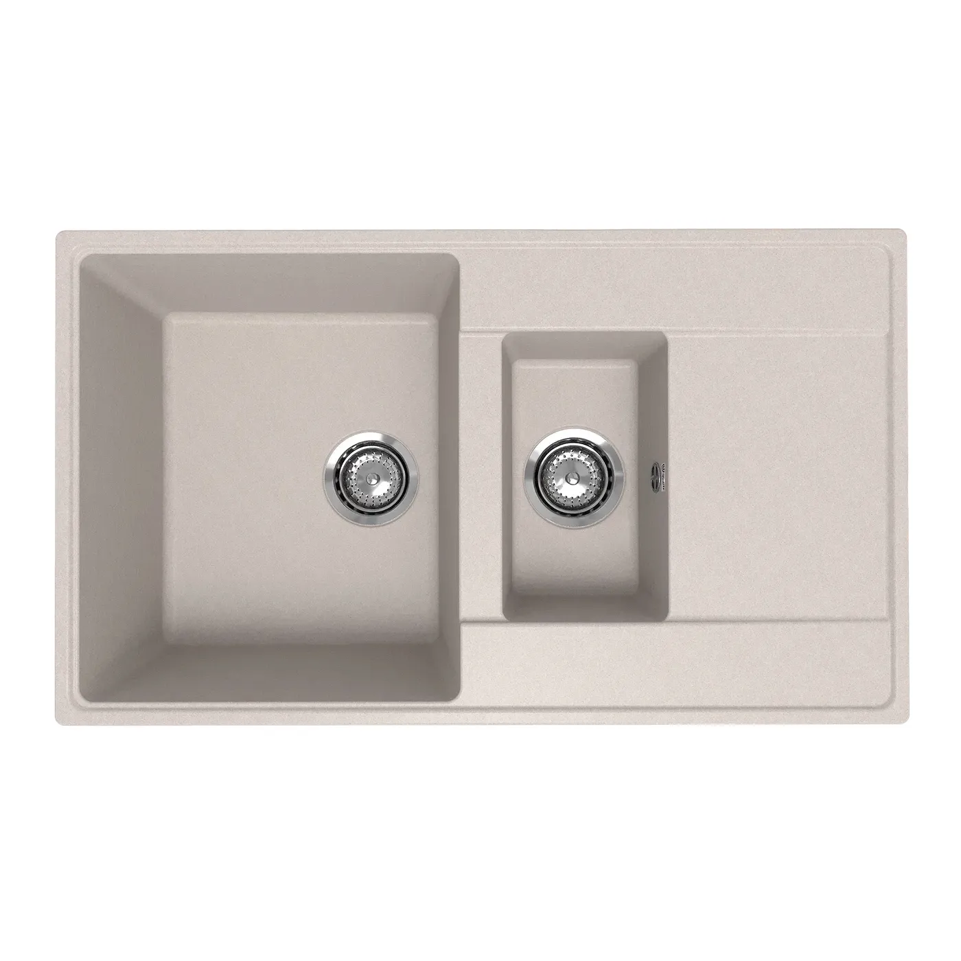Кухонная мойка Ulgran Quartz Prima 860 1,5 K-10, песок