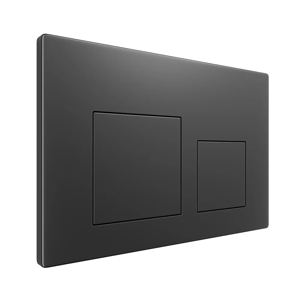 Клавиша смыва Terminus 82K24х16V, вороненая сталь