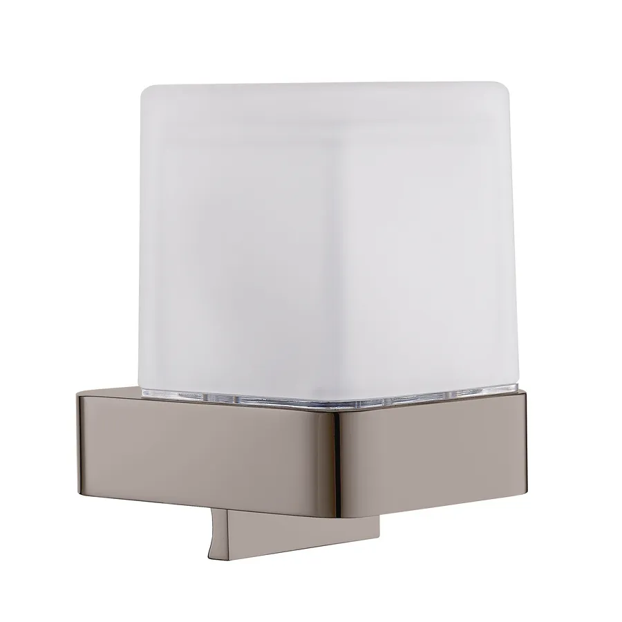 Стакан для ванной комнаты Rav Slezak NIL NLA0304MGL, серый металлик глянцевый