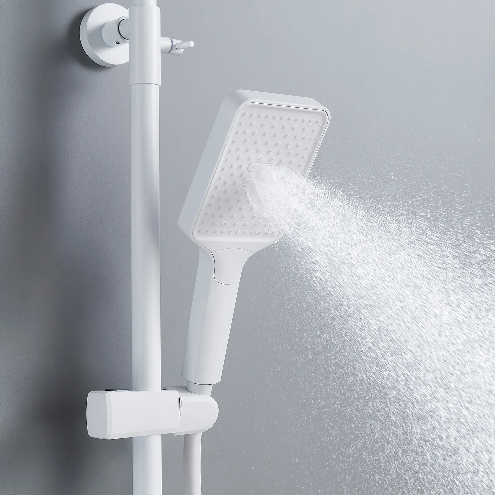 Душевая система Shevanik S4536C, белый