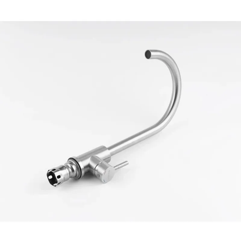 Смеситель для кухни Knotlor SS-01, сатин