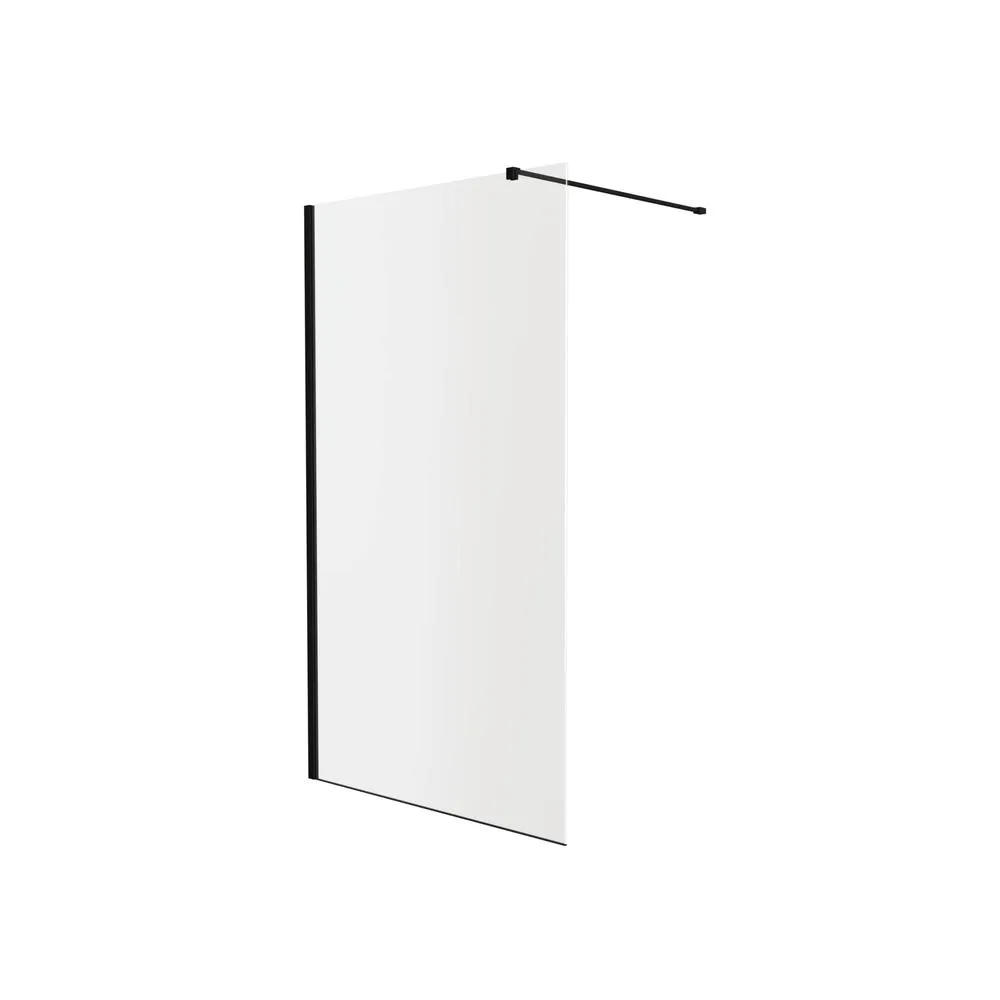 Душевая перегородка Knotlor WI120CG0BL 120х200, черный