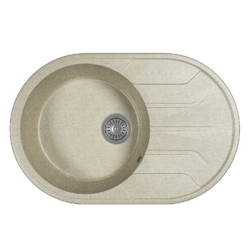 Кухонная мойка Dr. Gans ЛИАНА 29.020.C0760.408, серый