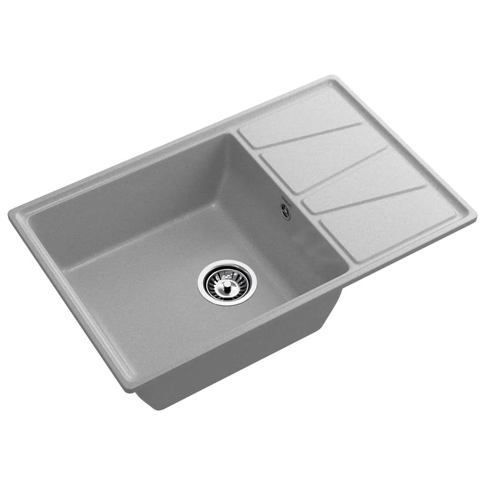 Кухонная мойка GranFest VERTEX 780L, серый