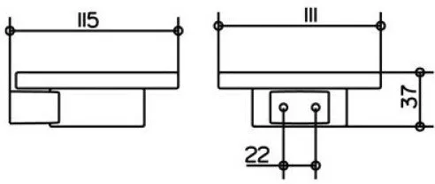 Мыльница Keuco Plan 14955019000