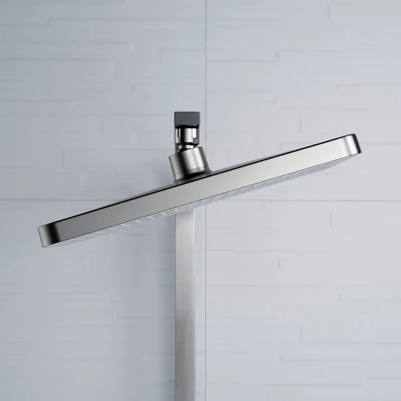 Душевая система Shevanik S7036L, сатин