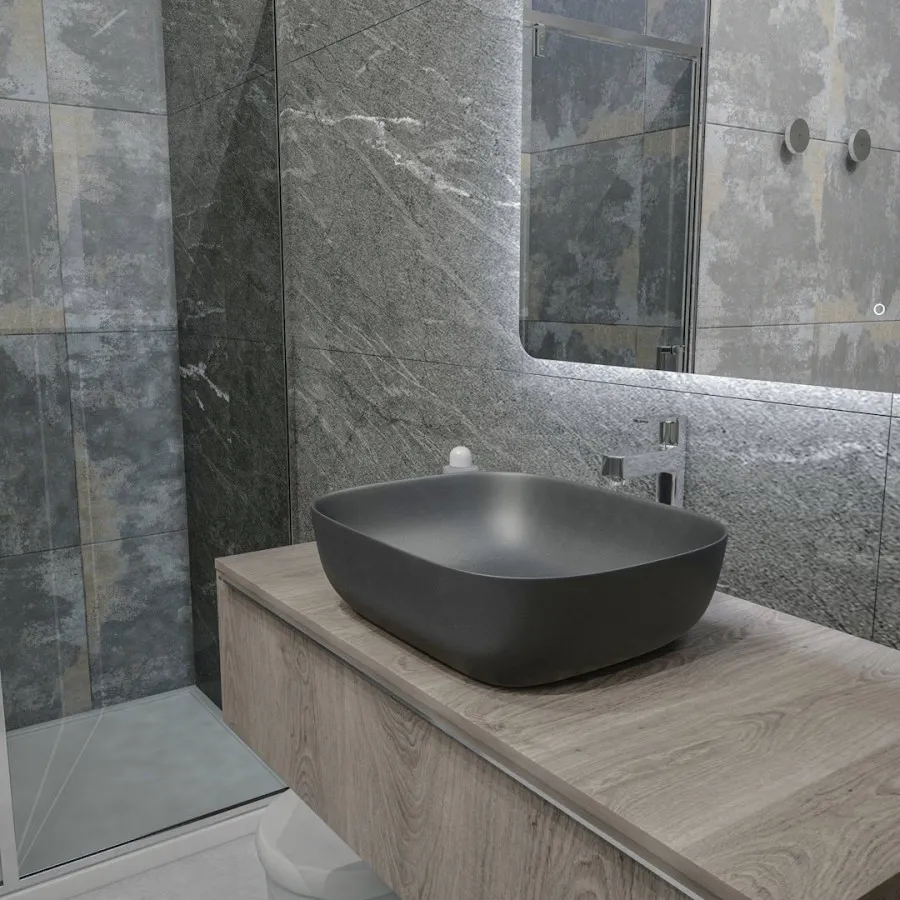 Раковина чаша Maretti FL13NS25-985, серая