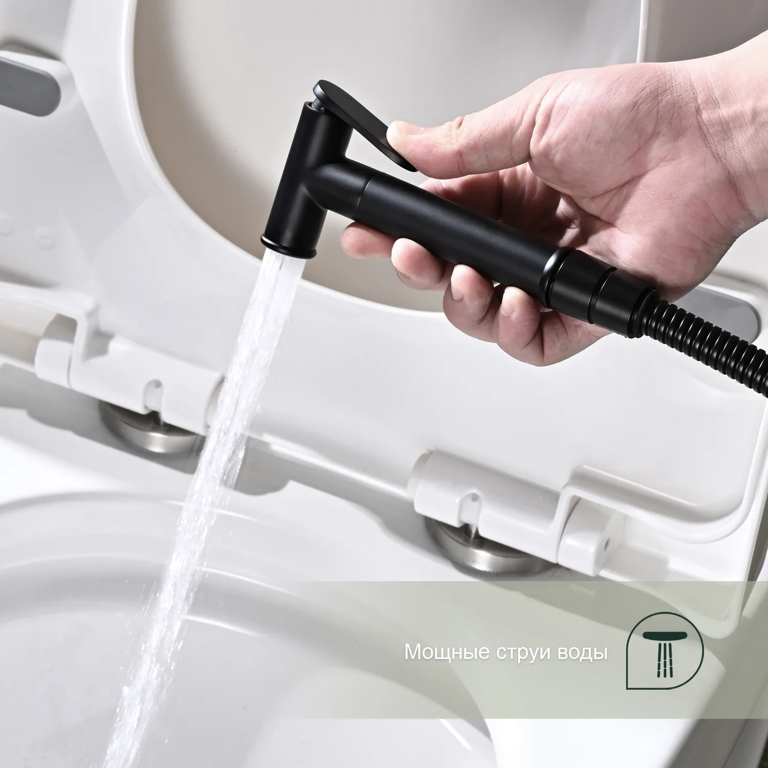 Смеситель Splenka с гигиеническим душем встраиваемый (S30.53.06)