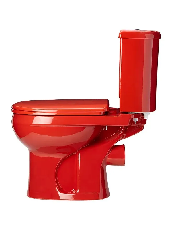 Унитаз-компакт Оскольская керамика "Ирида" Стандарт, красный 40360110402