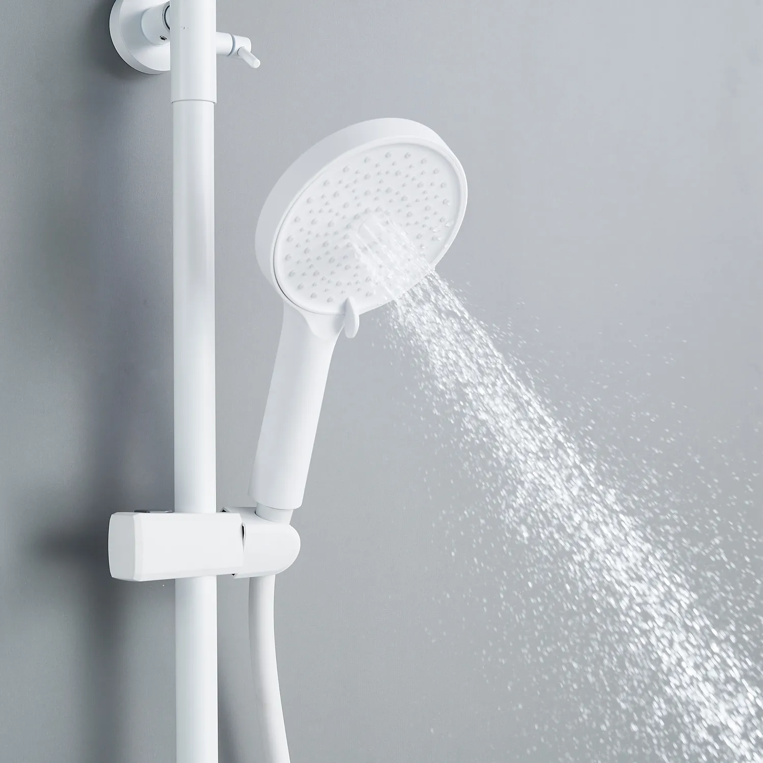 Душевая система Shevanik S4336C, белый