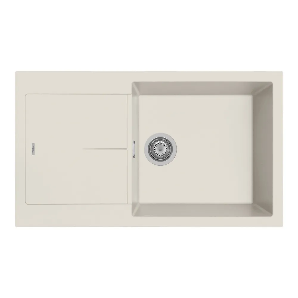 Кухонная мойка Rivelato LUMO LM-8650, молочный