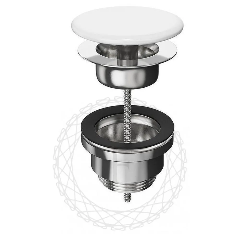 Донный клапан для раковины FILARETE FL75CR, хром