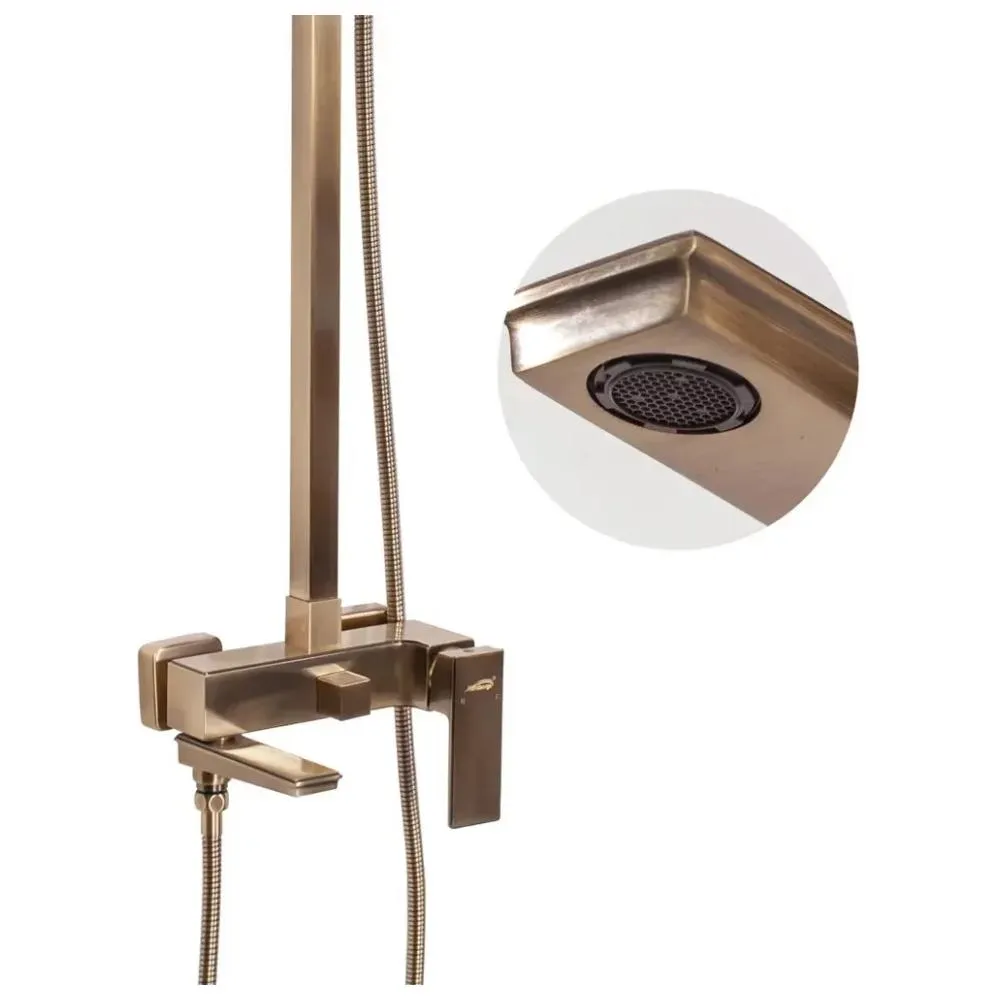 Душевая система Hansberge H5070BR, бронза