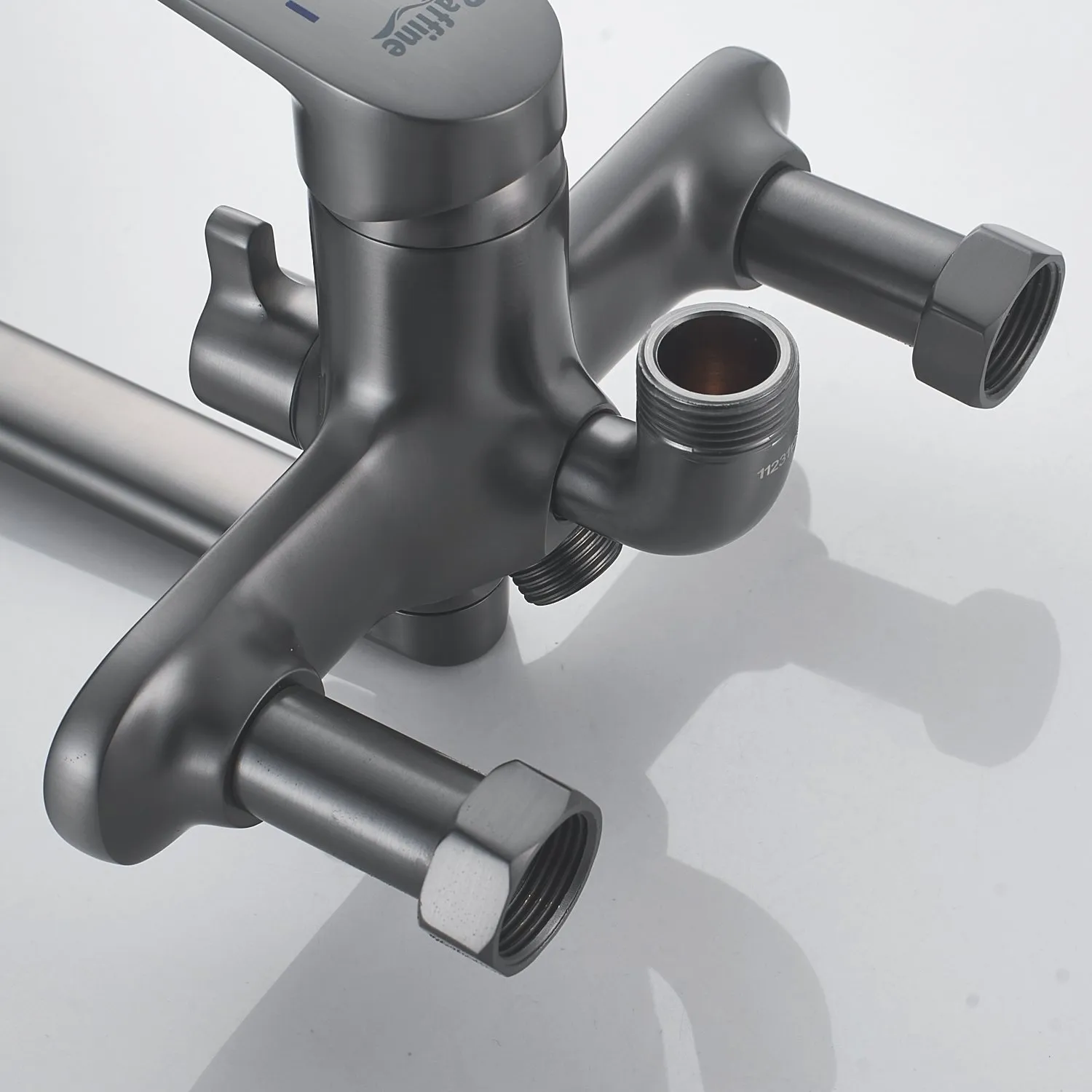 Душевая система Raffine F3685T, оружейная сталь