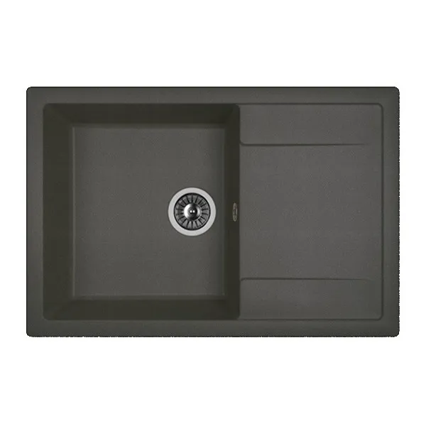 Кухонная мойка Dr. Gans ТЕХНО 25.030.D0760.411, графит