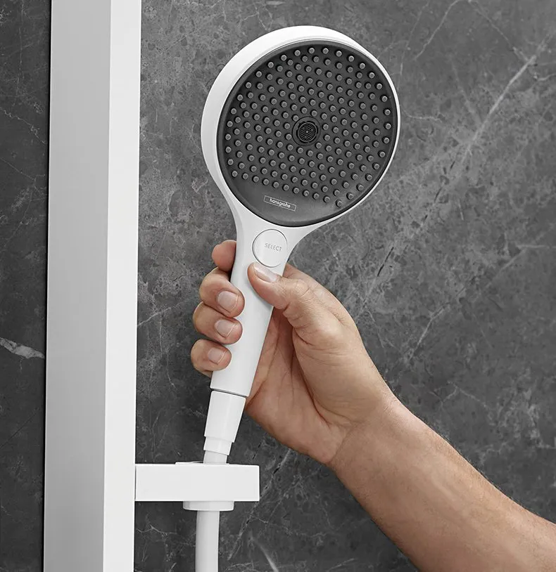 Ручной душ Hansgrohe Rainfinity 130 3 jet мат/белый (26864700)