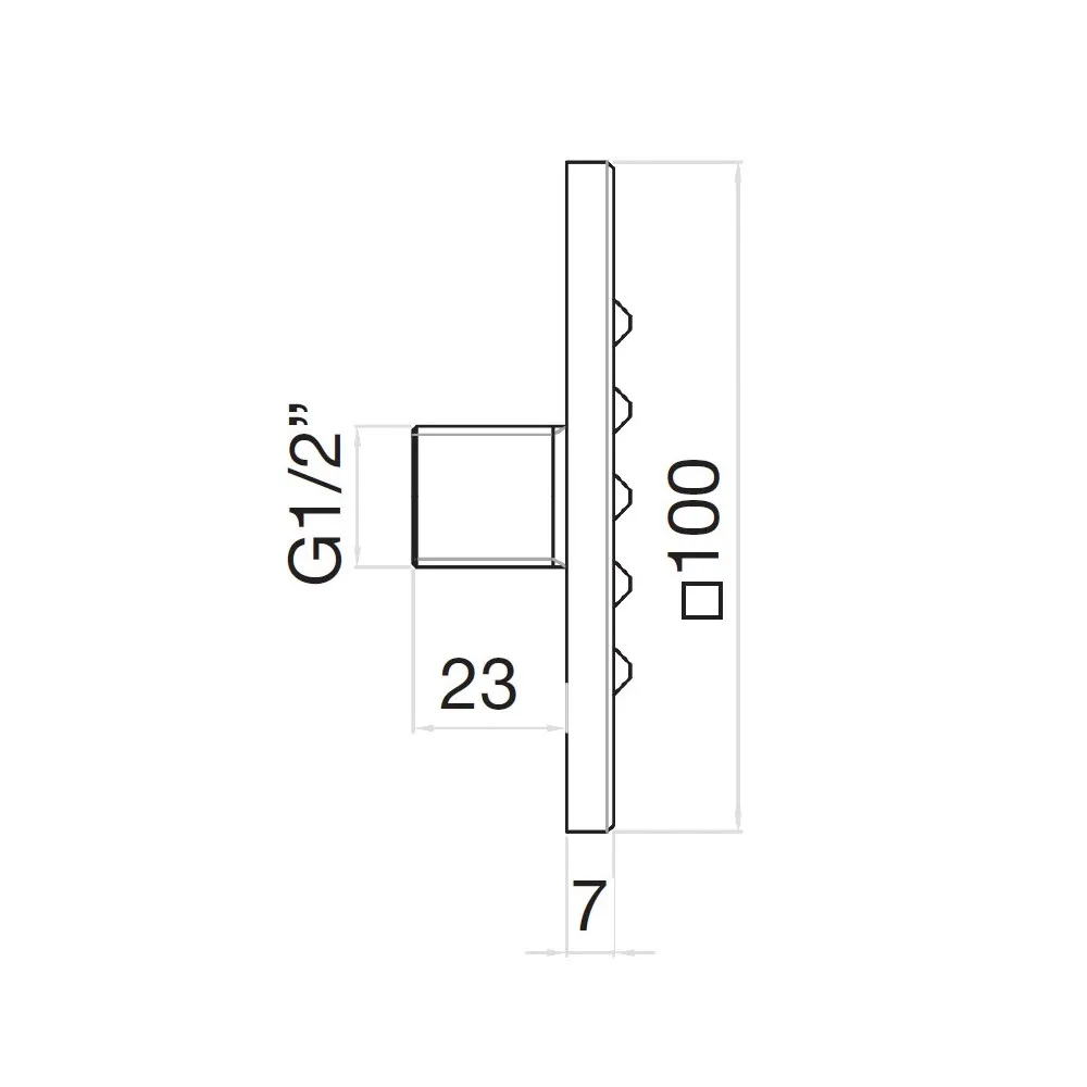 Форсунка гидромассажная Webert AC0334010, золото