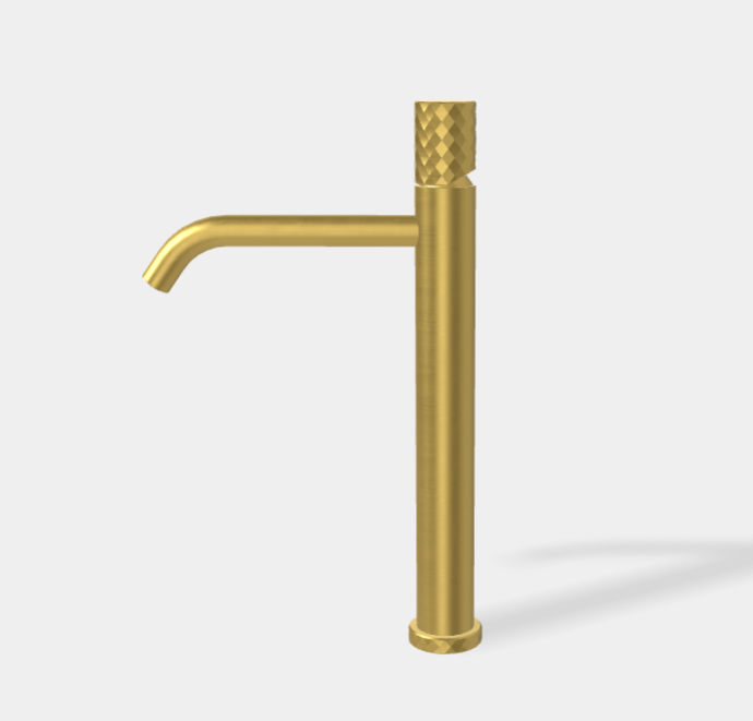 Смеситель для раковины Fima Carlo Frattini Spillo Tech,  X Collection, брашированное золото (F3031T/HXSXOS)